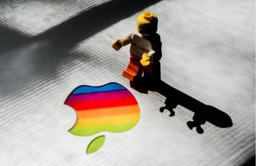 Colourful Apple logo